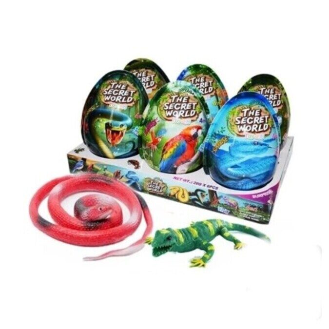 Konfektes + pārsteigums The Secret World 20 g x 6 gab. OLAS XXXL IZMĒRS